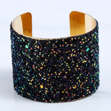 Sequin Shine Cuff Variable Bangle Women
