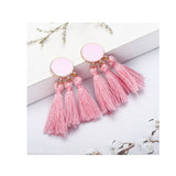 Bohemian Tassel - 1 Pair Variable Color