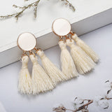 Bohemian Tassel - 1 Pair Variable Color