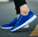 2018 Men Shoes Summer Sneakers Breathable Casual Shoes Couple Lover Fashion  Lace up Mens Mesh Flats Shoe Big Plus Size
