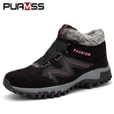 2019 New Winter Men Shoes Fur Loafers Keep Warm Men Casual Shoes Plush Outdoor Snow Sneakers Zapatillas Sapato Masculino