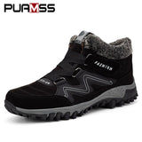 2019 New Winter Men Shoes Fur Loafers Keep Warm Men Casual Shoes Plush Outdoor Snow Sneakers Zapatillas Sapato Masculino