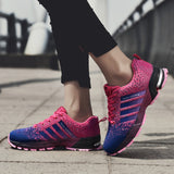 2019 Sport Running Shoes Men Couple Casual Shoes Men Flats Outdoor Sneakers Mesh Breathable Walking Footwear Sport Trainers