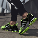 2019 Sport Running Shoes Men Couple Casual Shoes Men Flats Outdoor Sneakers Mesh Breathable Walking Footwear Sport Trainers