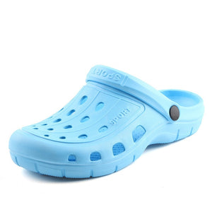 2019 Summer Women Clogs Breathable Casual Home Slippers Female Garden Shoes Cheap Beach Sandals Mules Antiskid Bathroom Slipper