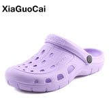 2019 Summer Women Clogs Breathable Casual Home Slippers Female Garden Shoes Cheap Beach Sandals Mules Antiskid Bathroom Slipper