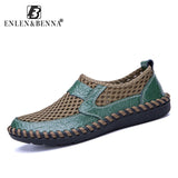 Casual Shoes Men Summer Breathable Mesh Footwear Fashion Soft Male Outdoor Moccasins Comfortable Tennis Loafers