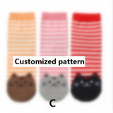Dropshipping Women Winter Home Slippers Cartoon Cat Shoes Soft Winter Warm House Slippers Indoor Bedroom Lovers Couples T180905B