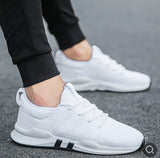 KRIATIV Lightweight Sneakers Mens Shoes Sport Trainers White Breathable Soft Comfortable Sneakers 2018 Spring Summer