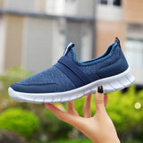 Men Casual Flats 2018 Summer Breathable Light Weight Fashion Men Loafers Comfortable Slip-On Shoes Men's Sneakers Unisex 36-47