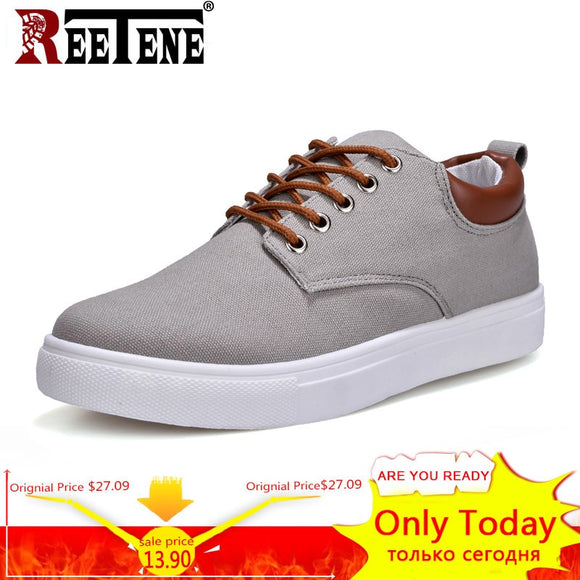 New Arrival Spring Summer Comfortable Casual Shoes Mens Canvas Shoes For Men Lace-Up Brand Fashion Flat Loafers Shoes