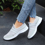 PINSEN 2019 Autumn Sneakers Women Breathable Mesh Shoes Woman Ballet Slip On Flats Loafers Ladies Shoes Creepers tenis feminino
