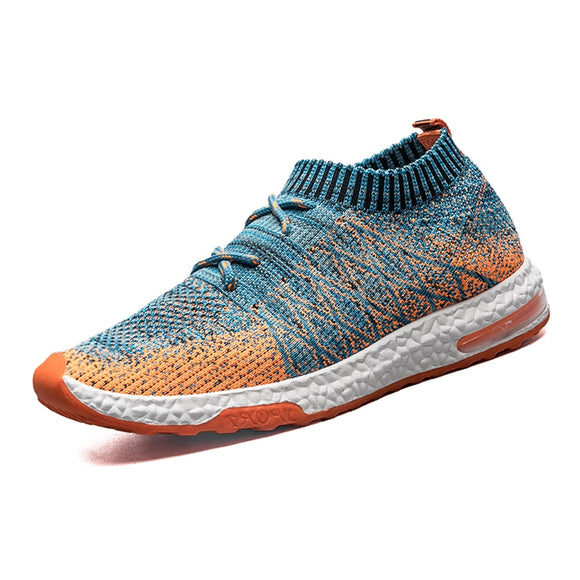 URBANFIND Men Fly-knitted Shoes for Man Sneaker Size 39-44 Male Fashion Sock Shoes Designer Causal Shoes 2018 Men Summer Shoes