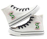 Unisex Riverdale Southside Serpents canvas Shoes High top Flat Sneakers Shoes Women men Casual Printing Leisure Shoes