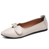 Ysoul Women Flats Shoes 2019 Spring Leather Shoes Ladies Slip-on Loafer Boat Zapatillas Mujer Flat buty damskie chaussures femme