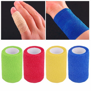 Exercise Bodybuilding Workout Self-Adhering Bandage Wraps