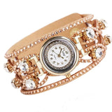 Luxury Brand Women's Watch Leather Bracelet