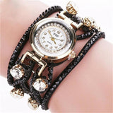 Luxury Brand Women's Watch Leather Bracelet