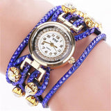 Luxury Brand Women's Watch Leather Bracelet