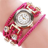 Luxury Brand Women's Watch Leather Bracelet