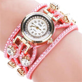 Luxury Brand Women's Watch Leather Bracelet