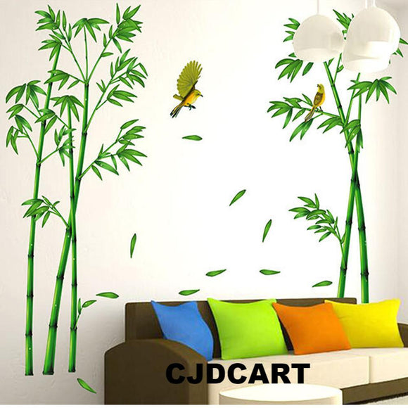 Deep Bamboo Forest 3D Wall Stickers