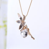 Angel Wings Necklace Dreamlike Long Necklace