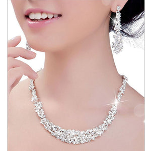 Crystal Bridal Jewelry Sets Hotsale Necklace