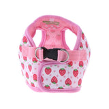 Cute Strawberry Bear Dog Harness for Small Dogs