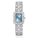 Luxury Silver Bracelet Wrist Watch Fashion