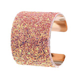 Sequin Shine Cuff Variable Bangle Women