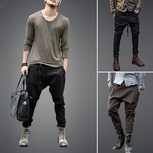 Stylish Spring Autumn Men's Harem Pants Slim