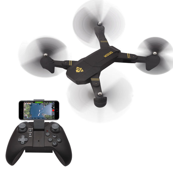 Black Wifi Drone With Mobile Phone Control RC