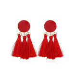 Bohemian Tassel - 1 Pair Variable Color