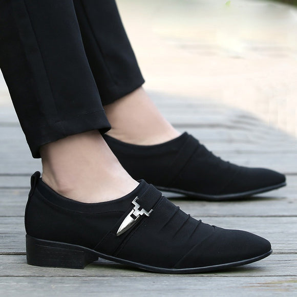 Men Casual Shoes Pointed Toe Formal