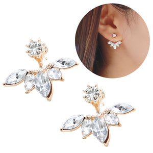 Women Ear Studs Zircon Daisy New Style