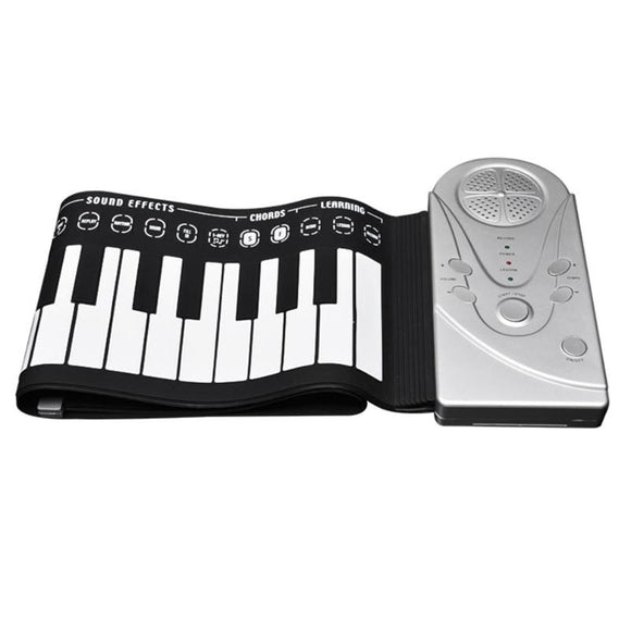 49 Keys Folding Piano Montessori Roll Up Portable