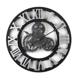 40cm Mechanical Gear Mute Wall Clock