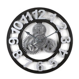 40cm Mechanical Gear Mute Wall Clock