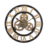 40cm Mechanical Gear Mute Wall Clock