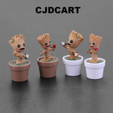 Mini Baby G root Flowerpot Figure Collection