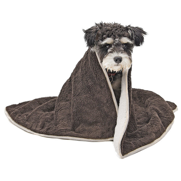 Pet Dog Blanket Skin-friendly Warm Multi-function