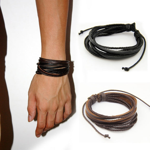 HOT Leather Bracelets for Men and Women