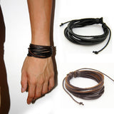 HOT Leather Bracelets for Men and Women