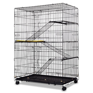 4-Tier Cat Playpen Comfortable Room Cage