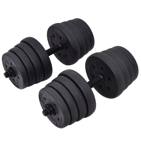66 lbs Weight Adjustable  Dumbbell Set