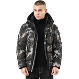 Men's Winter Hoodie Camouflage Printing