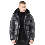Men's Winter Hoodie Camouflage Printing