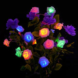Party Lights 1.2M 10 LEDs Rose Flower String