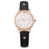 Luxury Rose Gold Women's Watch Leather Watch